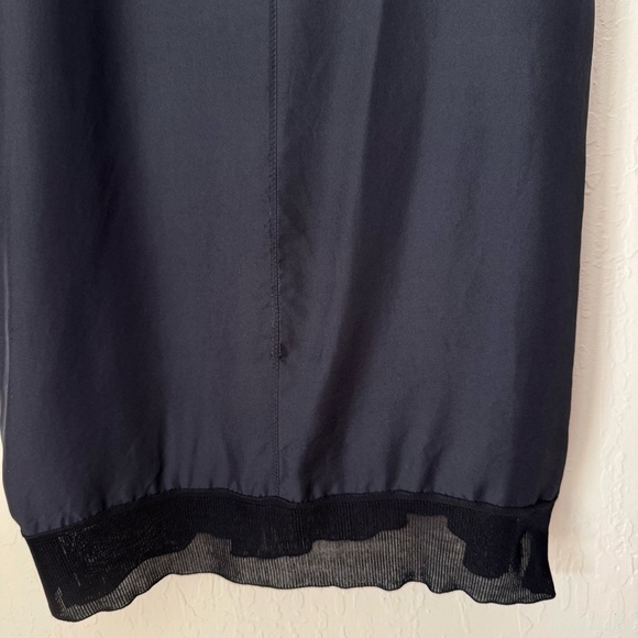 RAG & BONE Maude 100% Silk Sleeveless Black Dress V-Neck Size Small - Picture 13 of 15